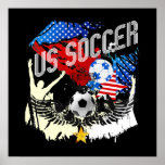 USA soccer Print