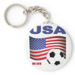 USA Soccer World Cup 2010 keychains