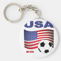 USA Soccer World Cup 2010 Keychain