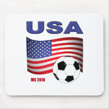 USA Soccer World Cup 2010 Mouse Pads