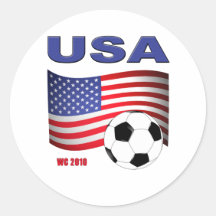 USA Soccer World Cup 2010 Sticker