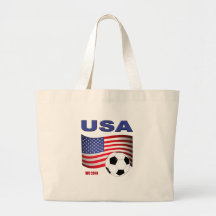 USA Soccer World Cup 2010 Tote Bags