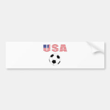 USA Soccer World Cup South Africa  2010 Bumper Sticker