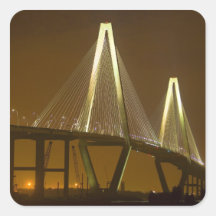 USA, South Carolina, Charleston. Arthur Square Stickers