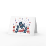 USA Stars and Stripes T-shirts and Gifts Card