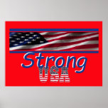 USA Strong Poster