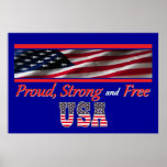 USA Strong Print