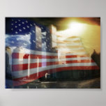 USA Twin Towers Poster posters