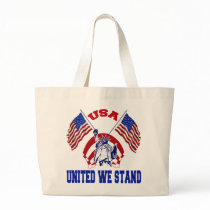 USA UNITED WE STAND CANVAS BAGS