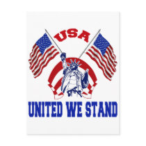 USA UNITED WE STAND POST CARDS