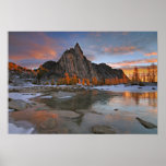 USA, Washington, Cascade Mountains. Prusik Poster