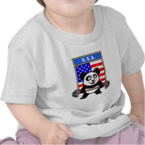 USA Weightlifting Panda Tees