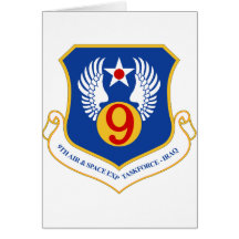 USAF - 9th Air & Space Exped Taskforce IRAQ Card