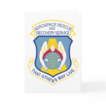USAF Aerospace Rescue and Recovery Service Card