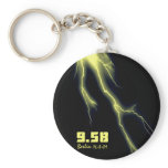 Usain Bolt 100m World Record keychain