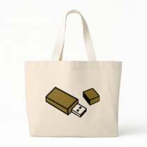 USB Key stick Tote Bag