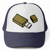 USB Key stick Mesh Hats