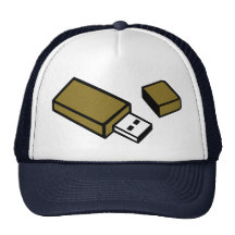 USB Key stick Mesh Hats
