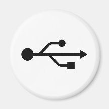 USB Logo Magnet