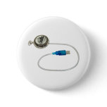 USBTimePiece040509 Pinback Button