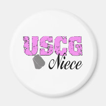 uscg99niece2 refrigerator magnet