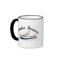 USCG 40 Foot Utility Boat Large # 40450 Clip Art mugs