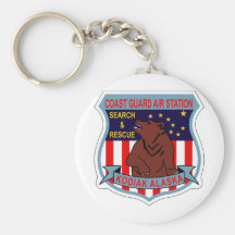 USCG Air Station Kodiak Key Chains