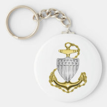 USCG Anchor Key Chain