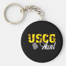 USCG Aunt Key Chain
