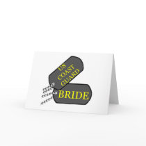 USCG Bride Greeting Cards