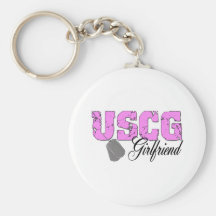 USCG Girlfriend Key Chains