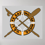 USCG Life Saving Service Poster