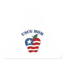 USCG Mum Patriotic Apple