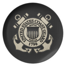 USCG PARTY PLATES