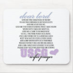 USCG Wife's Prayer mousepads