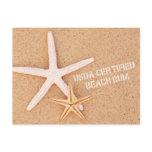 USDA Certified Beach Bum postcards