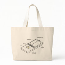 use trap tote bags