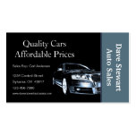 Used Car Dealer Business Card Template