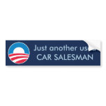 Used Car Salesman (Obama) Bumper Sticker