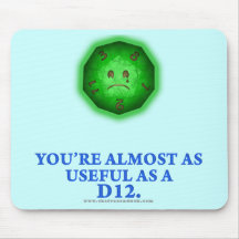 Useful As a D12 Mousemats