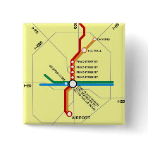 Useful Atlanta Subway Map Pins