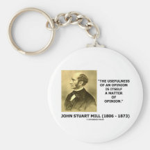 Usefulness Of An Opinon Matter Of Opinion Quote Key Chains