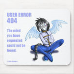 User Error 404 Mousepad