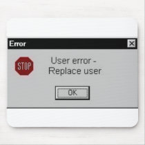 user error mousepads