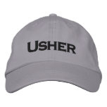 Usher Hat embroidered hats