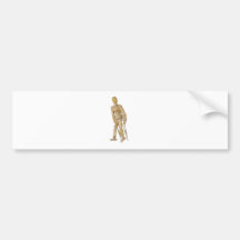 UsingCrutches013110 Bumper Sticker