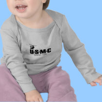 USMC HMM-166 baby long sleeve t-shirts