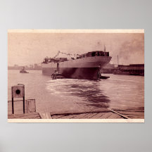USNS Victorious Cargo vessel Posters