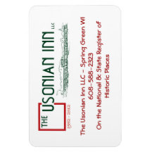 Usonian inn custom flexible magnets