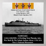 USS CASA GRANDE (LSD-13) POSTER posters